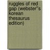 Ruggles of Red Gap (Webster''s Korean Thesaurus Edition) door Inc. Icon Group International