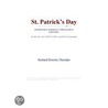 St. Patrick¿s Day (Webster''s German Thesaurus Edition) door Inc. Icon Group International