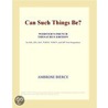 Can Such Things Be? (Webster''s French Thesaurus Edition) by Inc. Icon Group International