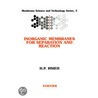 Inorganic Membranes for Separation and Reaction, Volume 3 by H.P. Hsieh