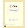 J. Cole (Webster''s Chinese Simplified Thesaurus Edition) door Inc. Icon Group International