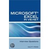 Microsoft Excel In Vb.net Programming Interview Questions door Terry Sanchez