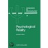 Psychological Reality. Advances in Psychology, Volume 26.