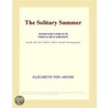 The Solitary Summer (Webster''s French Thesaurus Edition) door Inc. Icon Group International