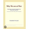 Why We are at War (Webster''s Japanese Thesaurus Edition) by Inc. Icon Group International