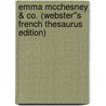 Emma McChesney & Co. (Webster''s French Thesaurus Edition) by Inc. Icon Group International