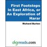 First Footsteps in East Africa, or An Exploration of Harar