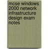 Mcse Windows 2000 Network Infrastructure Design Exam Notes door Robert R. King
