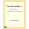 Miscellaneous Papers (Webster''s French Thesaurus Edition) by Inc. Icon Group International