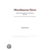 Miscellaneous Pieces (Webster''s Korean Thesaurus Edition) by Inc. Icon Group International