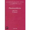 Photosynthesis. New Comprehensive Biochemistry, Volume 15. by Unknown