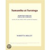 Samantha at Saratoga (Webster''s French Thesaurus Edition) by Inc. Icon Group International