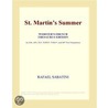 St. Martin¿s Summer (Webster''s French Thesaurus Edition) door Inc. Icon Group International