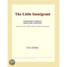 The Little Immigrant (Webster''s German Thesaurus Edition) door Inc. Icon Group International