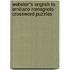 Webster''s English to Emiliano-Romagnolo Crossword Puzzles
