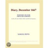 Diary, December 1667 (Webster''s Spanish Thesaurus Edition) door Inc. Icon Group International