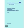 Functional Analysis, Holomorphy And Approximation Theory Ii door Zapata