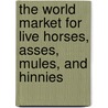 The World Market for Live Horses, Asses, Mules, and Hinnies door Inc. Icon Group International