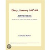 Diary, January 1667-68 (Webster''s French Thesaurus Edition) door Inc. Icon Group International
