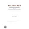 Diary, January 1668-69 (Webster''s Korean Thesaurus Edition) door Inc. Icon Group International