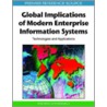 Global Implications of Modern Enterprise Information Systems door Onbekend