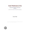 Lady Windermere¿s Fan (Webster''s German Thesaurus Edition) door Inc. Icon Group International
