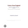 Letters from England (Webster''s Japanese Thesaurus Edition) door Inc. Icon Group International