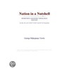 Nation in a Nutshell (Webster''s Japanese Thesaurus Edition) door Inc. Icon Group International