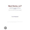 Short Stories, vol 7 (Webster''s Japanese Thesaurus Edition) door Inc. Icon Group International