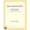 Diary, Jan-Feb 1664-65 (Webster''s Spanish Thesaurus Edition) door Inc. Icon Group International