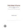 Early Kings of Norway (Webster''s Japanese Thesaurus Edition) door Inc. Icon Group International