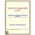 Love''s Labour''s Lost (Webster''s Spanish Thesaurus Edition)