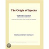 The Origin of Species (Webster''s Japanese Thesaurus Edition) door Inc. Icon Group International