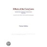 Effects of the Corn Laws (Webster''s German Thesaurus Edition) door Inc. Icon Group International