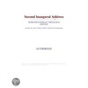Second Inaugural Address (Webster''s Korean Thesaurus Edition) door Inc. Icon Group International