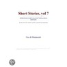 Short Stories, vol 7 (Webster''s Portuguese Thesaurus Edition) door Inc. Icon Group International