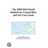 The 2009-2014 World Outlook for Canned Beer and Ale Case Goods door Inc. Icon Group International