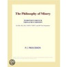 The Philosophy of Misery (Webster''s French Thesaurus Edition) door Inc. Icon Group International