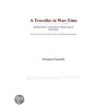 A Traveller in War-Time (Webster''s Japanese Thesaurus Edition) door Inc. Icon Group International