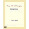 Diary, 1660 N.S. Complete (Webster''s French Thesaurus Edition) door Inc. Icon Group International