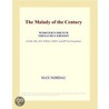 The Malady of the Century (Webster''s French Thesaurus Edition) door Inc. Icon Group International