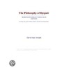The Philosophy of Despair (Webster''s Korean Thesaurus Edition) door Inc. Icon Group International