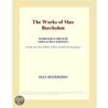 The Works of Max Beerbohm (Webster''s French Thesaurus Edition) door Inc. Icon Group International