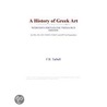 A History of Greek Art (Webster''s Portuguese Thesaurus Edition) door Inc. Icon Group International