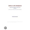 Address to the Inhabitants (Webster''s Korean Thesaurus Edition) by Inc. Icon Group International