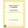 Betty Gordon in Washington (Webster''s French Thesaurus Edition) by Inc. Icon Group International