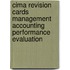 Cima Revision Cards Management Accounting Performance Evaluation