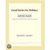 Good Stories for Holidays (Webster''s Spanish Thesaurus Edition) by Inc. Icon Group International