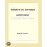 Initiation into Literature (Webster''s German Thesaurus Edition) door Inc. Icon Group International