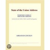 State of the Union Address (Webster''s German Thesaurus Edition) by Inc. Icon Group International